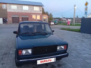 2004 Lada (ВАЗ) 2107, синий, 170000 рублей, вид 1