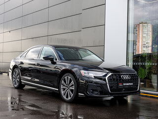 2023 Audi A8 Long 55 TFSI IV (D5) Рестайлинг, чёрный, 7600000 рублей, вид 3
