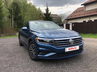 2018 Volkswagen Jetta 8-speed VII, синий, 1600000 рублей, вид 2