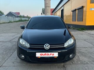 2010 Volkswagen Golf VI, чёрный, 815000 рублей, вид 2