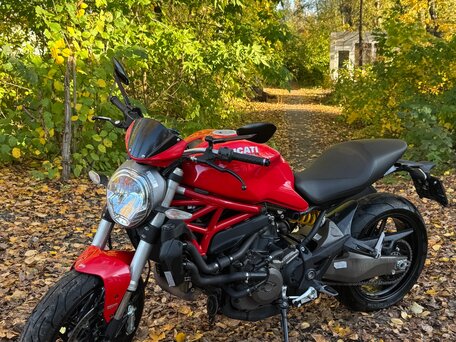 2015 Ducati Monster 821, красный, 700000 рублей, вид 1