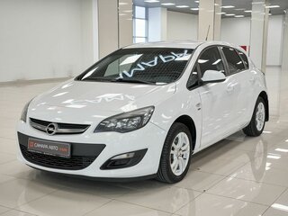2013 Opel Astra J Рестайлинг, белый, 970000 рублей, вид 1