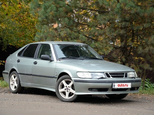 2001 Saab 9-3 I, зелёный, 430000 рублей