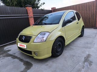 2004 Citroen C2, жёлтый, 280000 рублей, вид 1