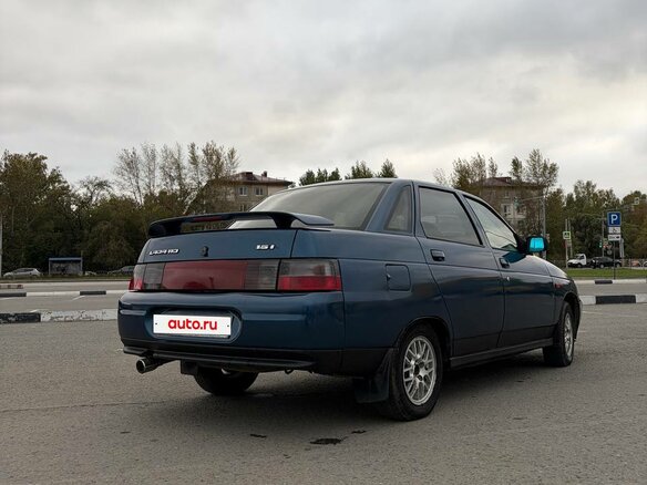 2005 Lada (ВАЗ) 2110, синий, 140000 рублей - вид 6