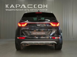 2017 Kia Sportage IV, чёрный, 1750000 рублей, вид 4