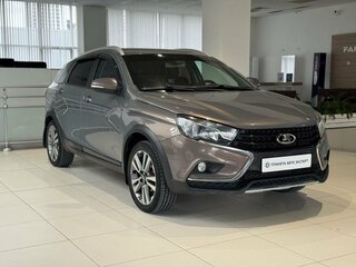 2019 Lada (ВАЗ) Vesta SW Cross I, серый, 965000 рублей, вид 3