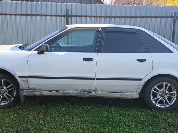 1992 Audi 80 V (B4), белый, 176000 рублей - вид 2