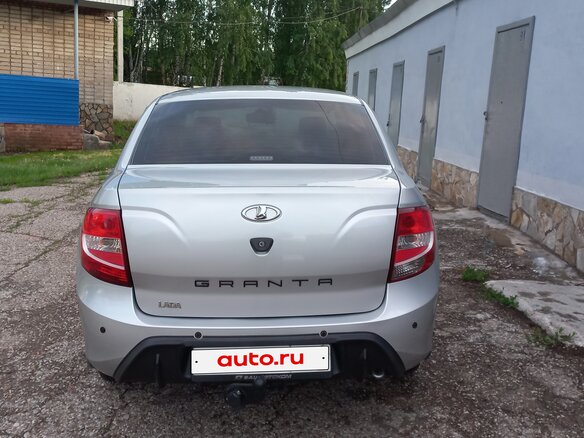2012 Lada (ВАЗ) Granta I, серебристый, 450000 рублей - вид 8