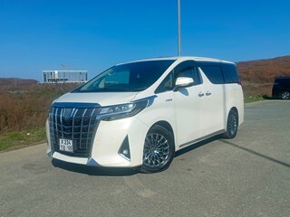 2019 Toyota Alphard III Рестайлинг, белый, 4450000 рублей, вид 4