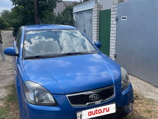 2010 Kia Rio II Рестайлинг, синий, 850000 рублей, вид 1