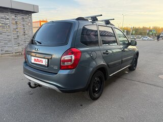 2016 Lada (ВАЗ) Kalina Cross II, серый, 490000 рублей, вид 4