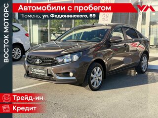 2019 Lada (ВАЗ) Vesta I, коричневый, 950000 рублей, вид 1
