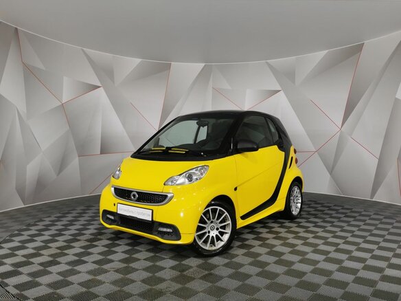 2014 Smart Fortwo II, чёрный, 595000 рублей