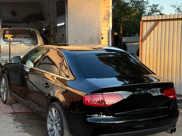 2008 Audi A4 IV (B8), чёрный, 700000 рублей - вид 5