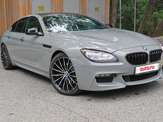 2014 BMW 6 серии Gran Coupe 640d xDrive III (F06/F13/F12), серый, 2750000 рублей, вид 4