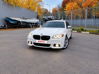 2016 BMW 5 серии 530d xDrive VI (F10/F11/F07) Рестайлинг, белый, 2790000 рублей, вид 4