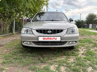 2008 Hyundai Accent ТагАЗ II, бежевый, 440000 рублей, вид 2