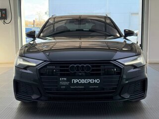 2019 Audi A6 45 TDI V (C8), чёрный, 4730000 рублей, вид 2