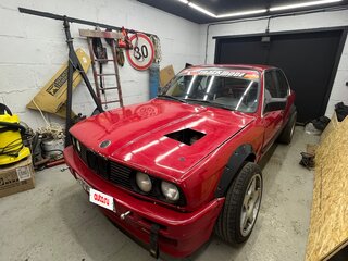 1988 BMW 3 серии 316 Ecotronic II (E30), красный, 1300000 рублей, вид 1