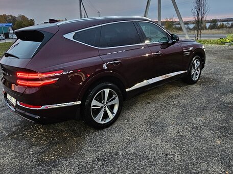 2021 Genesis GV80 I, красный, 5350000 рублей, вид 3