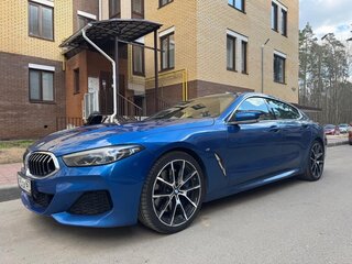 2019 BMW 8 серии Gran Coupe 840i xDrive II (G14/G15/G16), голубой, 6350000 рублей, вид 3