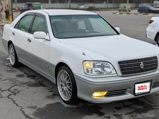 2001 Toyota Crown XI (S170), белый, 1300000 рублей, вид 1
