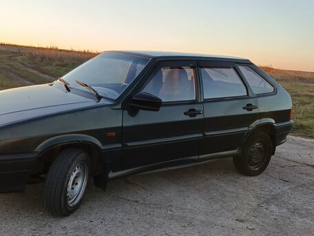 2006 Lada (ВАЗ) 2114, зелёный, 100000 рублей, вид 4