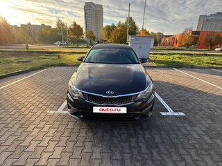 2019 Kia Optima IV Рестайлинг, синий, 1650000 рублей, вид 2