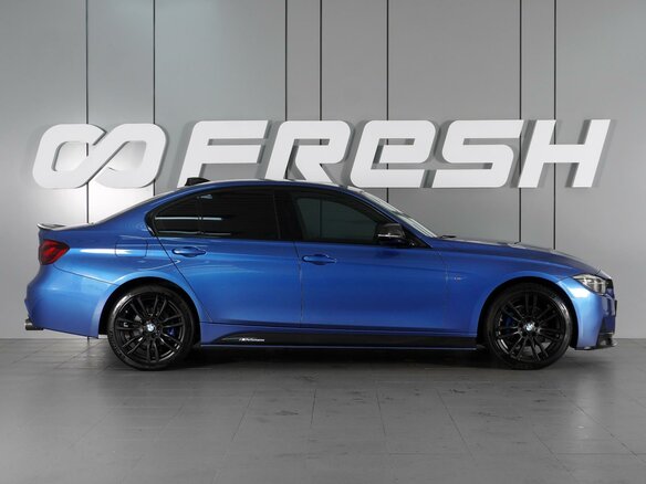 2018 BMW 3 серии 320i xDrive VI (F3x) Рестайлинг, синий - вид 4