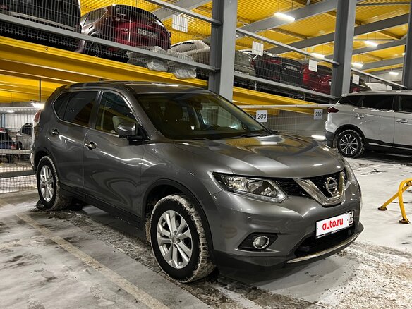 2017 Nissan X-Trail III, серый, 1680000 рублей - вид 3