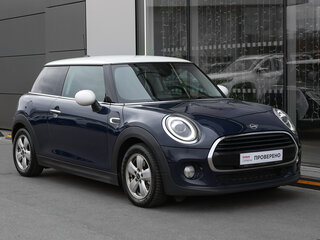2018 Mini Hatch Cooper III (F55/F56) Рестайлинг, синий, 1898000 рублей, вид 3