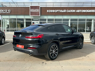 2020 BMW X4 30d II (G02), чёрный, 5100000 рублей, вид 4