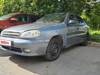 2008 Chevrolet Lanos I, серый, 90000 рублей, вид 1
