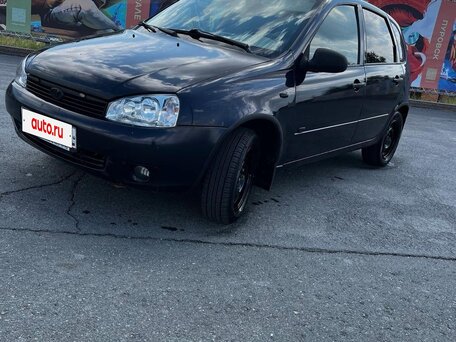 2007 Lada (ВАЗ) Kalina I, синий, 190000 рублей, вид 1