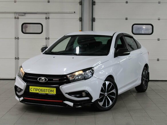 2019 Lada (ВАЗ) Vesta Sport I, белый, 957000 рублей