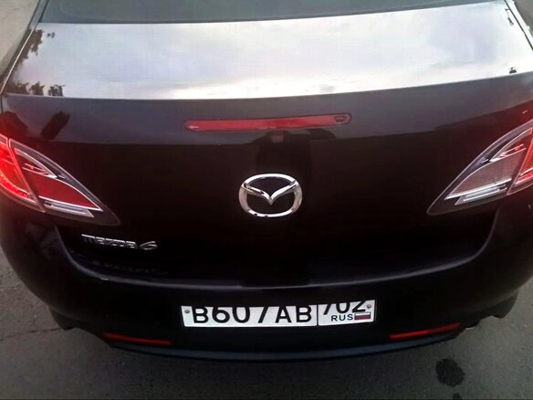 2012 Mazda 6 II (GH) Рестайлинг, чёрный, 800000 рублей - вид 16