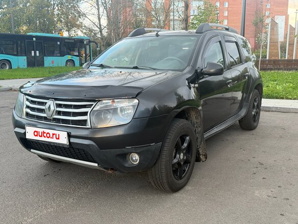 2012 Renault Duster I, чёрный - вид 1