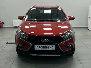 2021 Lada (ВАЗ) Vesta SW Cross I, красный, 1050000 рублей, вид 2