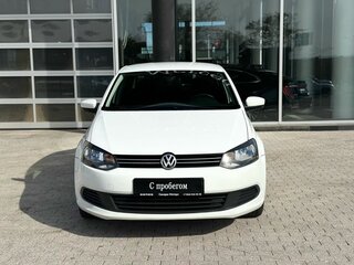 2014 Volkswagen Polo V, белый, 599000 рублей, вид 5