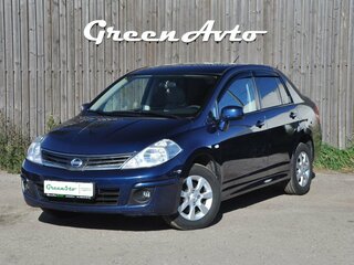 2011 Nissan Tiida I Рестайлинг, синий, 695000 рублей, вид 1