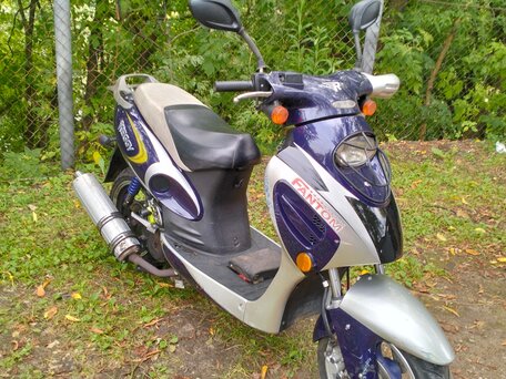 2008 Racer MX125E, серебристый, 25000 рублей, вид 3