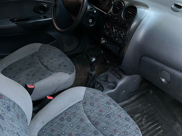 2008 Daewoo Matiz I Рестайлинг, зелёный, 125000 рублей - вид 8