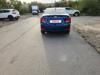 2015 Hyundai Solaris I Рестайлинг, синий, 1150000 рублей, вид 5
