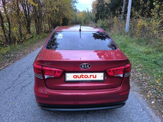 2017 Kia Rio III Рестайлинг, красный, 999990 рублей, вид 3