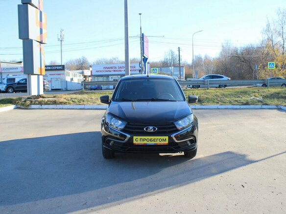 2018 Lada (ВАЗ) Granta I Рестайлинг, чёрный, 609000 рублей - вид 2