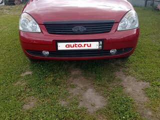 2007 Lada (ВАЗ) Priora I, красный, 370000 рублей, вид 1
