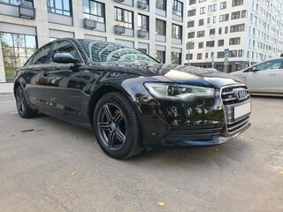 2012 Audi A6 IV (C7), чёрный, 1300000 рублей, вид 1