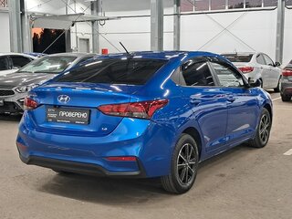2019 Hyundai Solaris II, синий, 1269000 рублей, вид 5