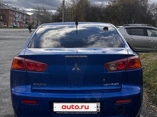 2008 Mitsubishi Lancer X, синий, 500000 рублей, вид 3